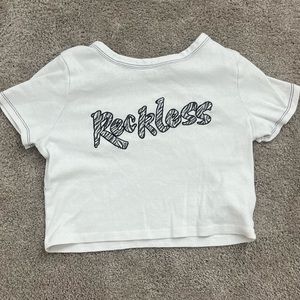 Cotton on, cropped baby tee, US small